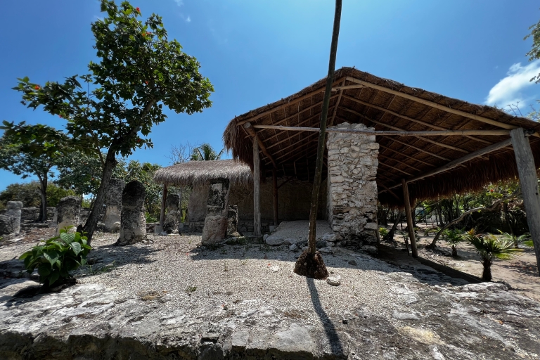 Combo 2 in 1 Maya Ruinen + Parasail in der Bucht von Cancun