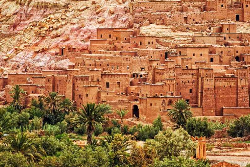 Marrakech:Day-Trip to UNESCO Kasbahs and Telouet Geen valley
