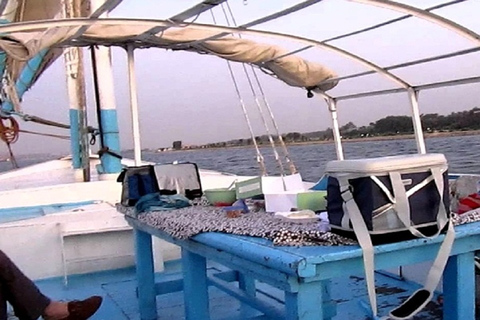 Caïro: Felucca-rit op de rivier de Nijl met maaltijden