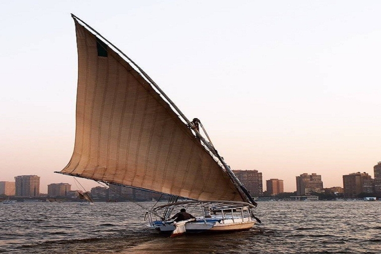 Caïro: Felucca-rit op de rivier de Nijl met maaltijden