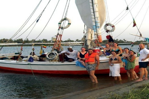 Cairo: passeio de Felucca no rio Nilo com refeições