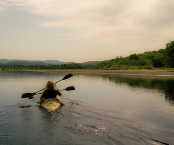 Mont-Tremblant: kayak/paddleboard autoguidato sul fiume Rouge