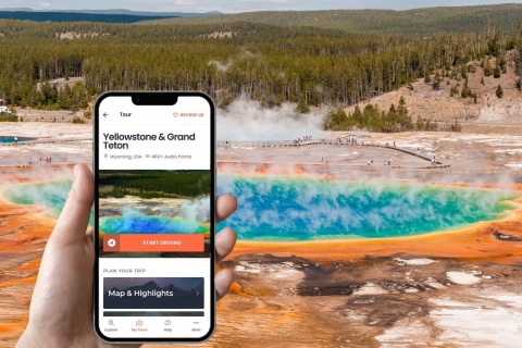Yellowstone en Grand Teton | Zelfgeleide audio-rondrit