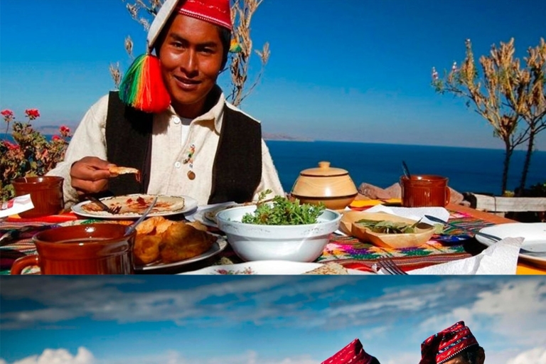 From Puno: Uros Islands and Taquile by Fast Boat with Lunch