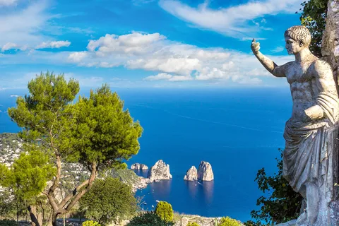 From Pompei: Capri shared tour