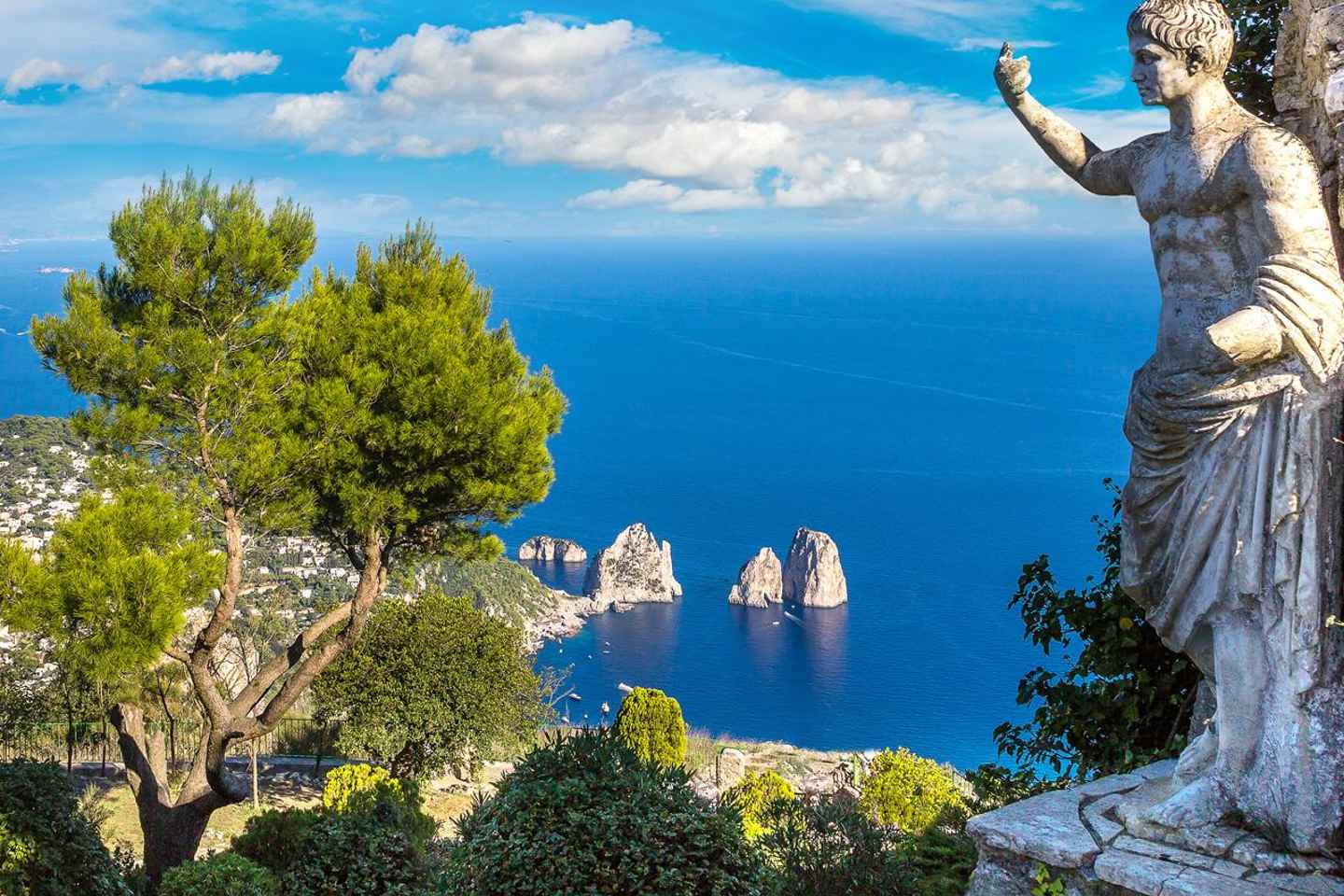 From Pompei: Capri shared tour