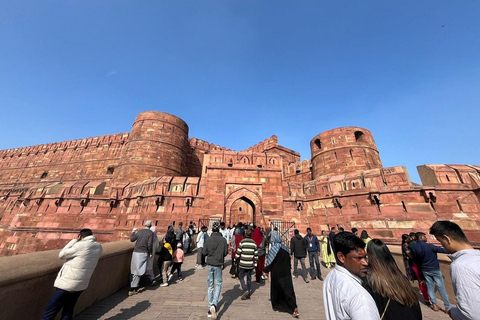 Agra : Visite privée avec Taj Mahal Agra Fort & Fatehpur SikriAgra : Visite privée du Taj Mahal au lever du soleil et Fatehpur Sikri