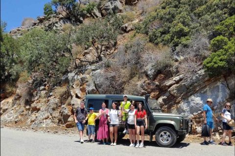 Kreta: Wycieczka po wioskach z transferem i przekąską
