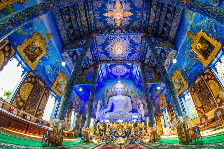 From Chiang Mai: Chiang Rai Temples Tour Private Tour with Hotel Pickup