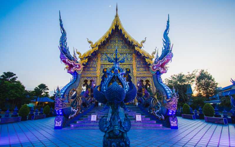 Chiang Rai: Blue White Black Temple from Chiang Mai