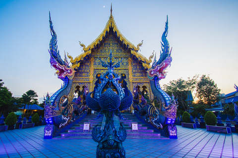 From Chiang Mai: Chiang Rai Temples Tour Private Tour with Hotel Pickup