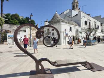 Desde Lecce Alberobello, Ostuni y Locorotondo con Aperitivo