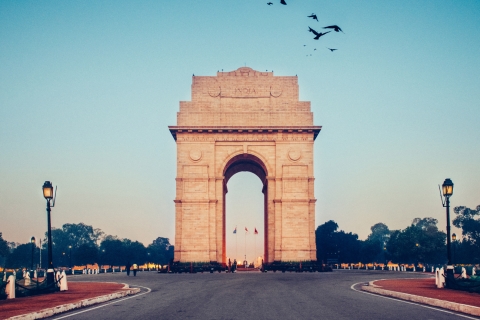 Vanuit Delhi: Delhi-tour op dezelfde dag met de auto