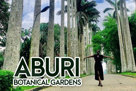 Visite privée de la ville d'Accra et des jardins botaniques d'Aburi