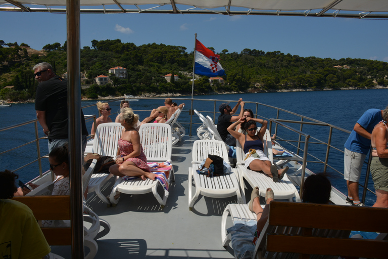 Dubrovnik: Elaphiti Fun Cruise van hele dag met lunchDubrovnik: leuke dagcruise met lunch