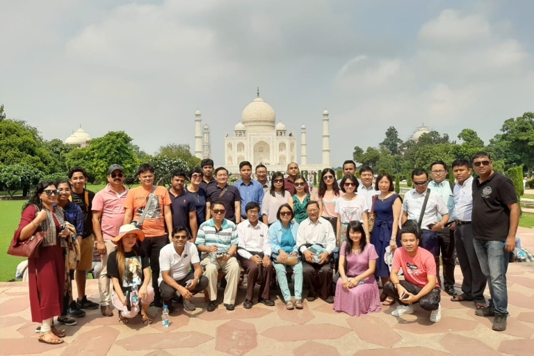 Doświadcz splendoru Indii: 5-dniowa Błogość Złotego TrójkątaWycieczka all inclusive z 4-gwiazdkowymi hotelami