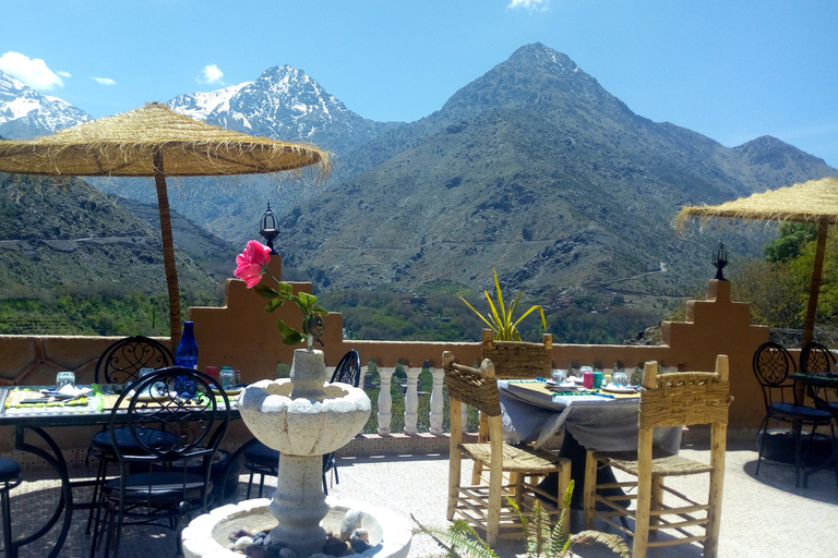 De Marrakech a la cascada de Imlil y el desierto de Agafay todo incluido