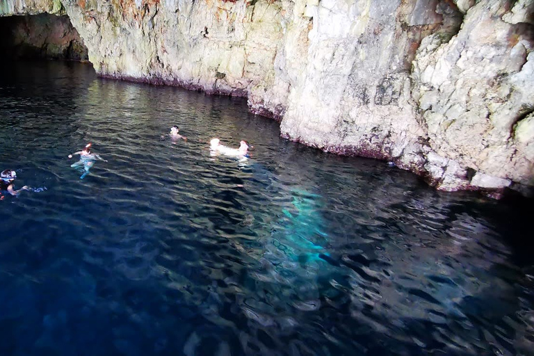 From Hvar: Blue Cave & Vis Island Small Group Boat Tour