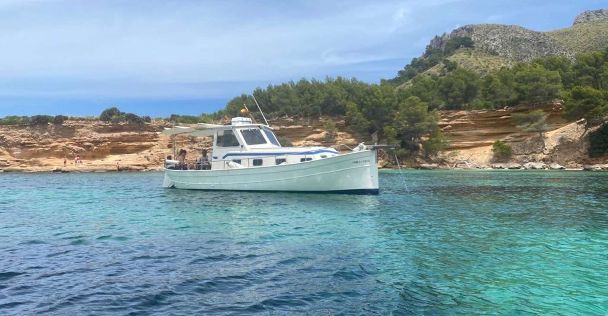 Alcudia, Traditional Wooden Boat Trip with Snorkeling, Mallorca, Spain