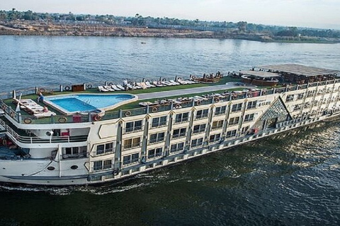 Desde Luxor Crucero de una noche por el Nilo hasta AsuánBarco de lujo