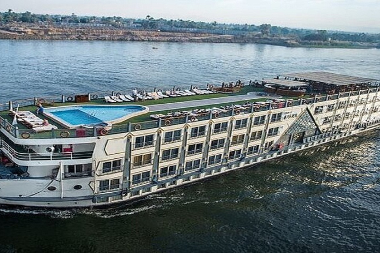 Au départ de Louxor : Croisière d'une nuit sur le Nil jusqu'à AssouanNavire de luxe