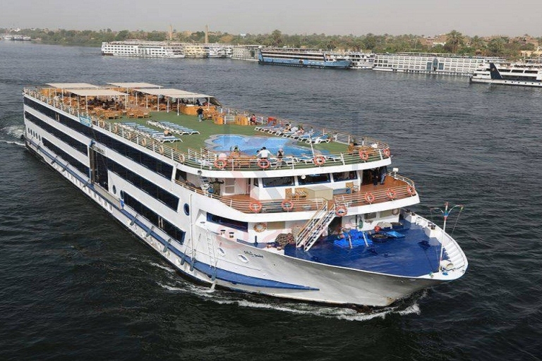 Von Luxor aus: Nilkreuzfahrt für eine Nacht nach AssuanLuxusschiff