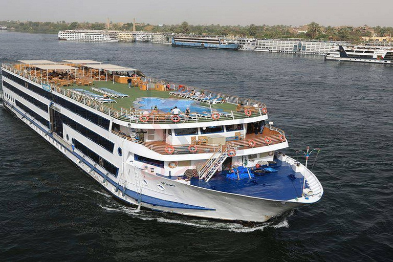 Von Luxor aus: Nilkreuzfahrt für eine Nacht nach AssuanLuxusschiff