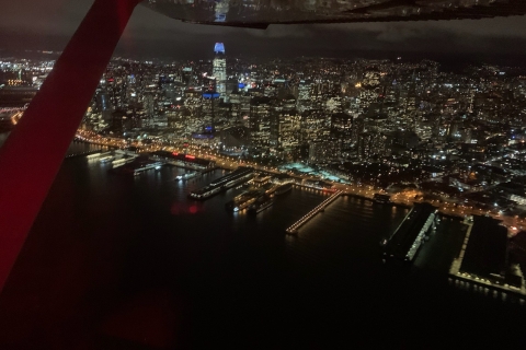 San Francisco: Vuelo nocturno privado sobre la bahía de San Francisco