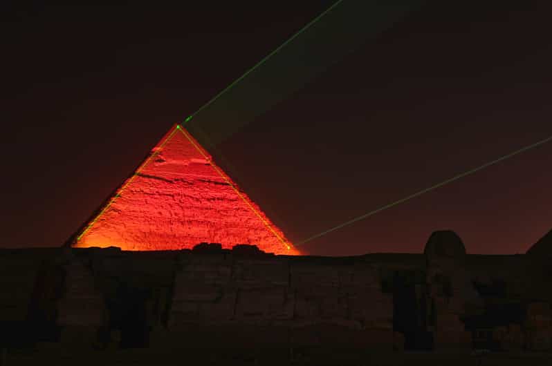 Giza: Sound & Light Show at Pyramids with Dinner | GetYourGuide