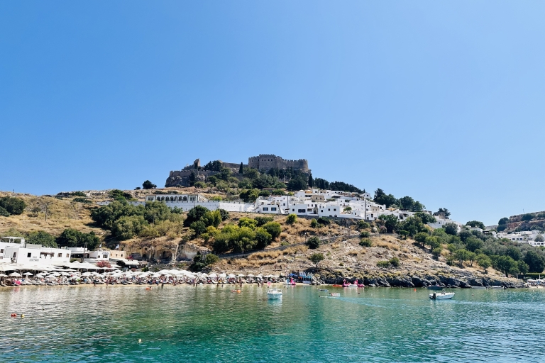 Miasto Rodos: Rejs szybką łodzią do Lindos(Kopia) Wycieczka z dłuższym postojem w Lindos