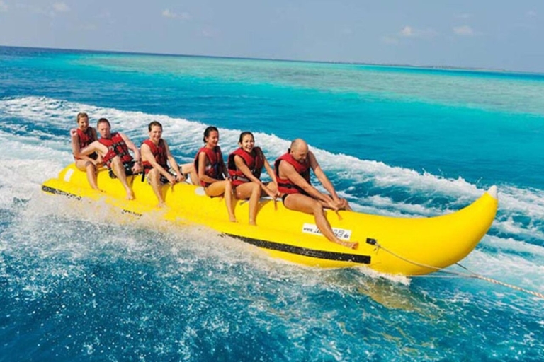 Bahía de Makadi: Barco de cristal y Parasailing con deportes acuáticosBarco de Cristal y Parasailing con Deportes Acuáticos