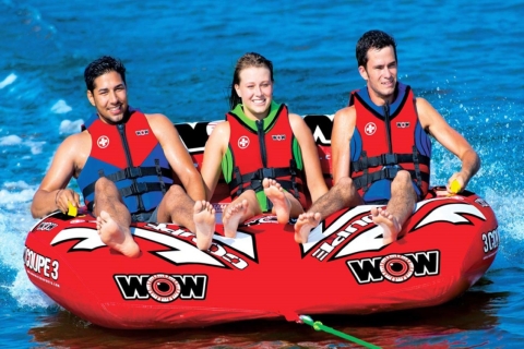 Makadi Bucht: Glasboot und Parasailing mit WassersportGlasboot und Parasailing mit Wassersport