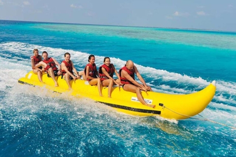 Hurghada: parasailen, jetboot, banaan, bank met transfers
