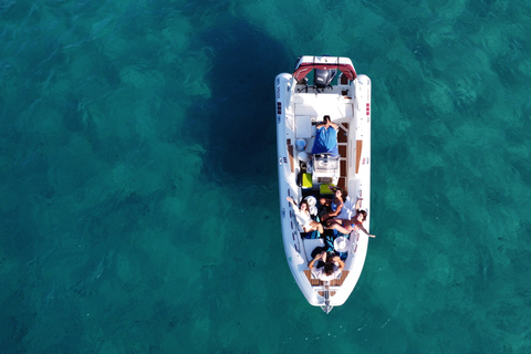 Von Kissamos aus: Balos Lagune und Gramvousa Private KreuzfahrtBalos und die Insel Gramvousa - VIP-Kreuzfahrt mit einem 7 Meter langen Schnellboot