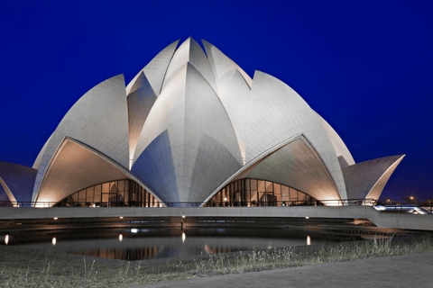 Vanuit Delhi: dagelijks vertrek Delhi-tour van een hele dag met de auto