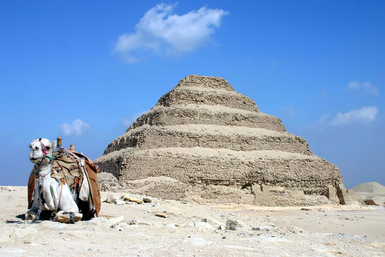 Sakkara, piramides Gizeh en MemphisPiramides Giza, Sphinx, Saqqara en Memphis Tour