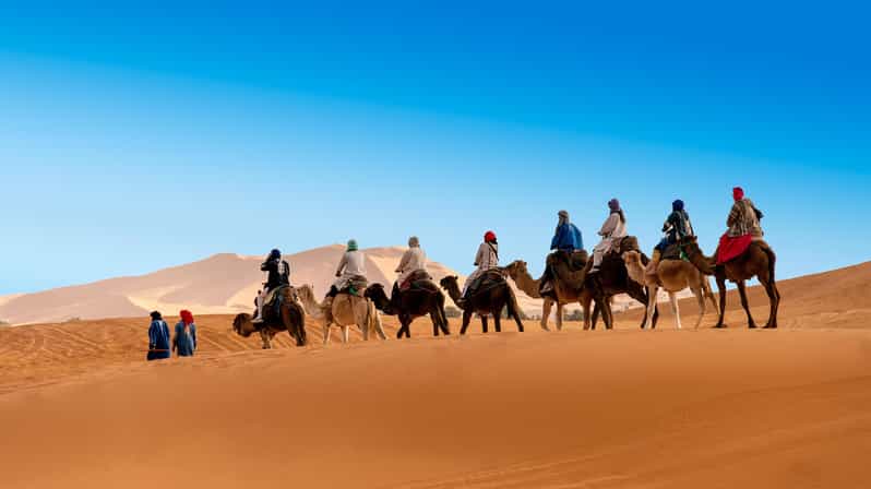 Au départ de Marrakech : 3 jours et 2 nuits au Sahara Merzouga - dromadaire