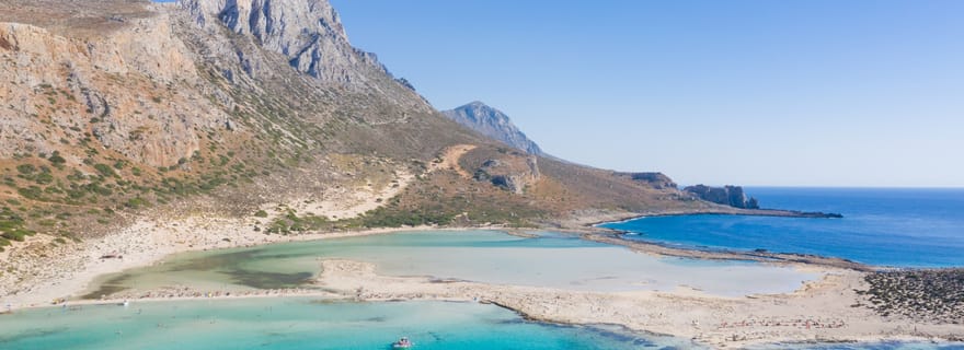 Chania/Almyrida : Excursion à Balos Gramvousa avec billet de bateau