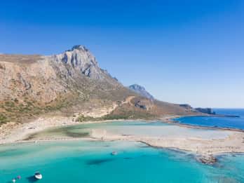 Chania/Almyrida: Escursione a Balos Gramvousa con biglietto per la barca