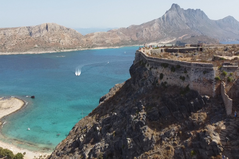 Chania/Almyrida: Escursione a Balos Gramvousa con biglietto per la barca