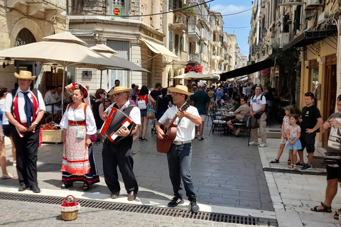 Wycieczka piesza po Korfu i degustacja oliwy z oliwek z lokalnym przewodnikiemZwiedzanie oczami lokalnego przewodnika