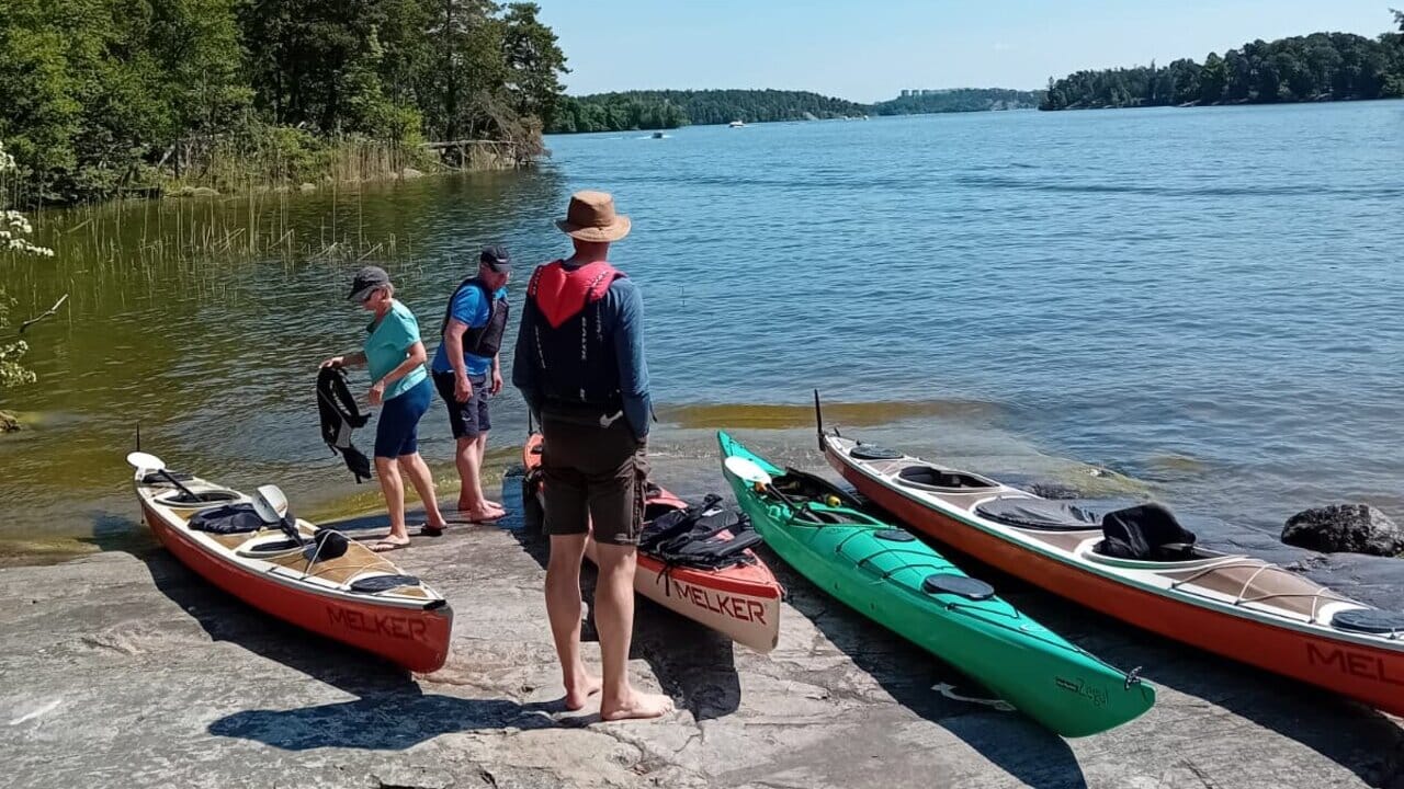 Stockholm: 2 Tage Kajakfahren und Camping im Archipel