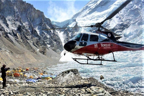 Región del Everest: Trekking en helicóptero por el Everest