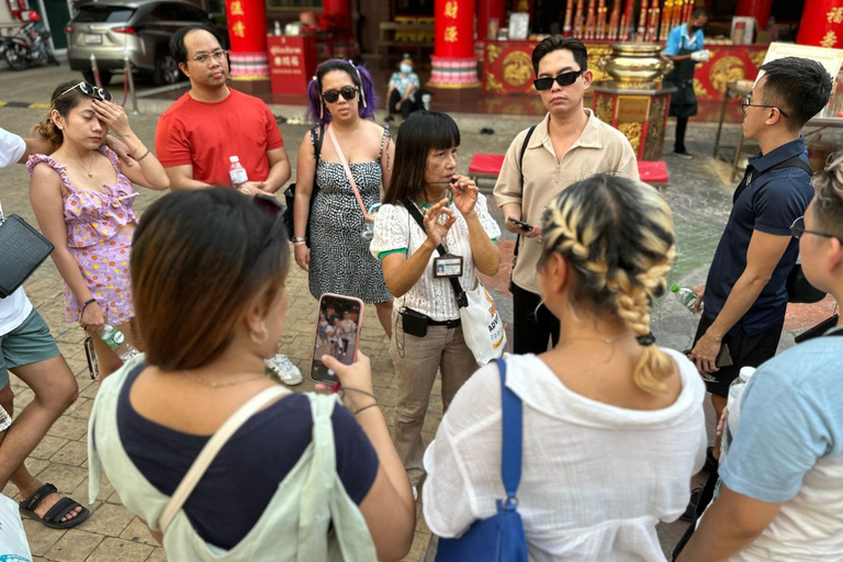 Bangkok - en rundtur Matupplevelse på gatan - kvällstur