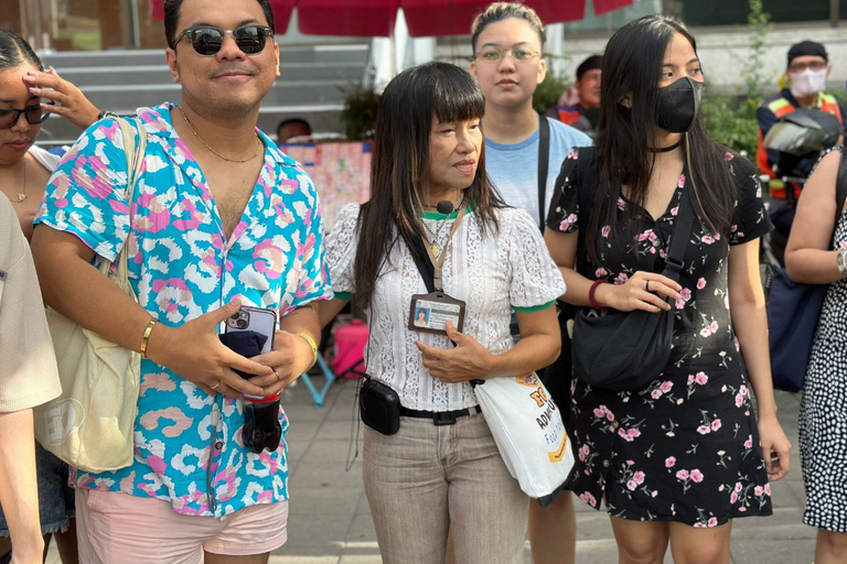 Bangkok - en rundtur Matupplevelse på gatan - kvällstur