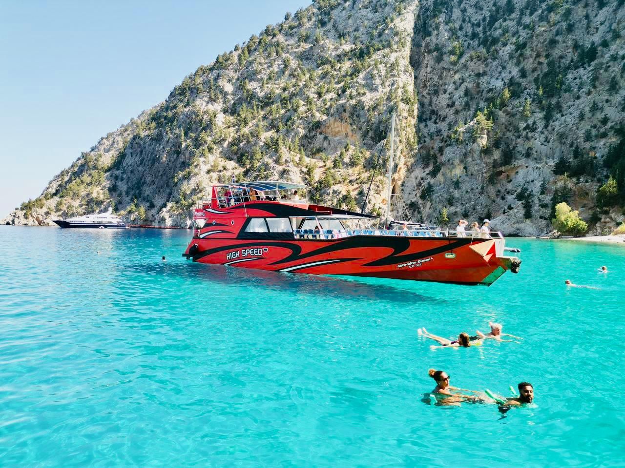 Rhodos: Schnellboot zur Insel Symi und zur Bucht von St. George