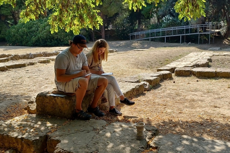 Athènes : Expérience de la philosophie au parc de l'Académie de PlatonAtelier expérientiel de philosophie au Plato's Academy Park