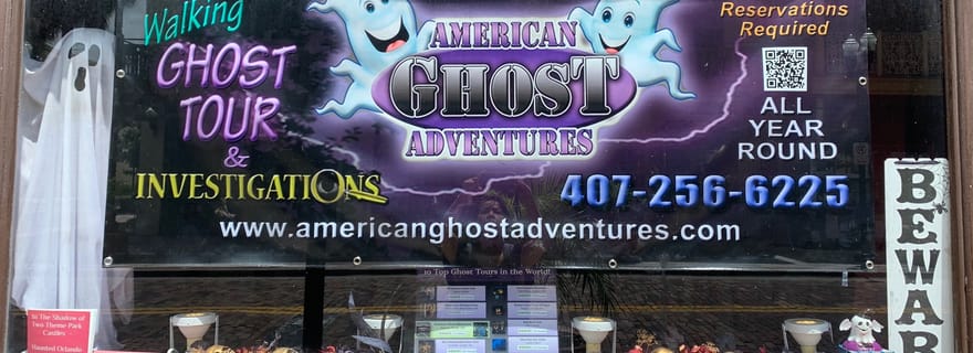 Visite sur les fantômes du centre-ville d'Orlando (2 heures)