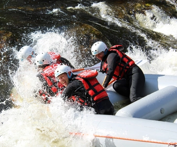 Fort William, Highlands: WHITE WATER RAFTING - River Garry