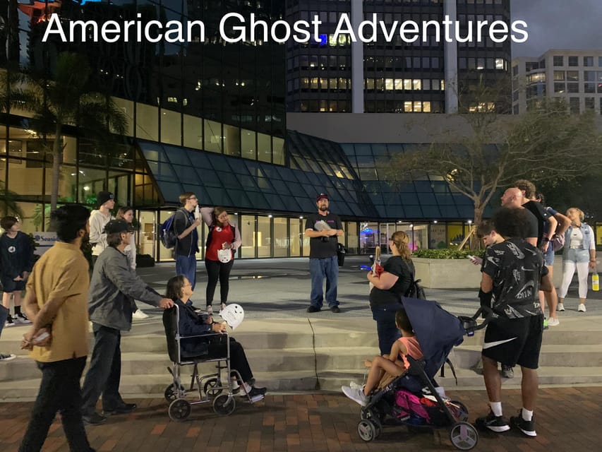 walking ghost tour of downtown orlando